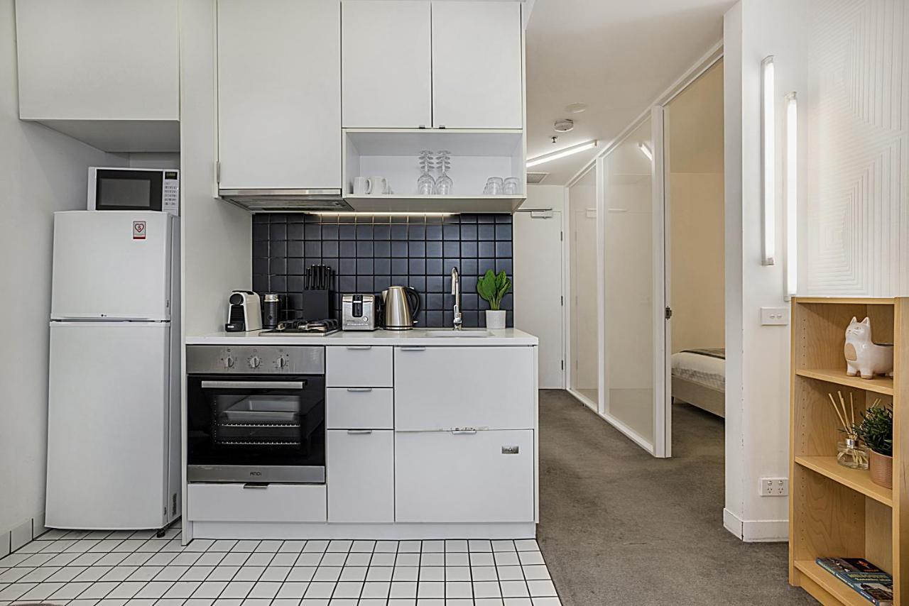 2-Bed Unit Metres From Cbd Malls, Dining & Sights Lejlighed Melbourne Eksteriør billede