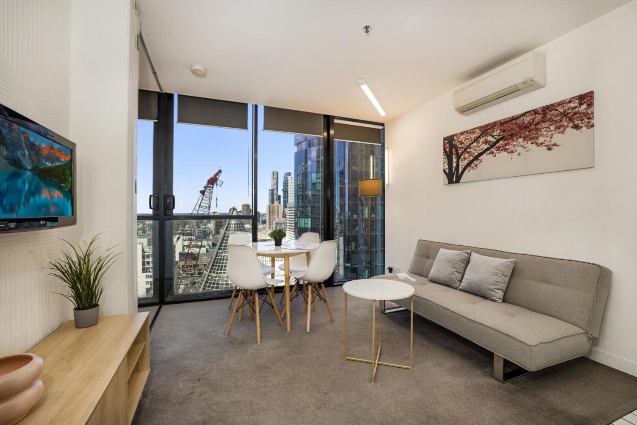 2-Bed Unit Metres From Cbd Malls, Dining & Sights Lejlighed Melbourne Eksteriør billede